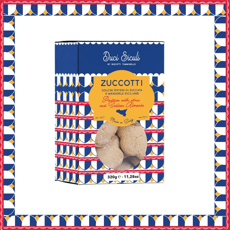 Zuccotti ripieni di Mandorle